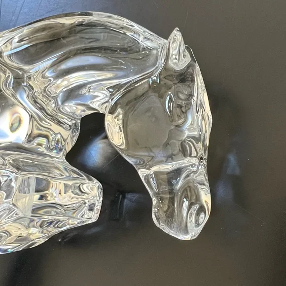 BACCARAT Cheval Jumping Horse Racing Derby Home Decor #0NN04 Made in France - Picture 4 of 12